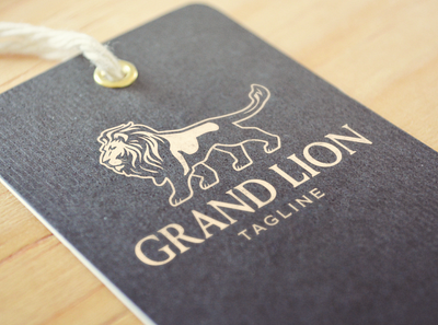 GrandLion - Luxury Logo Design brand identity branding elegant logo law firm lawyer logo lion logo luxury logo personal branding real estate realtor agent realtor logo