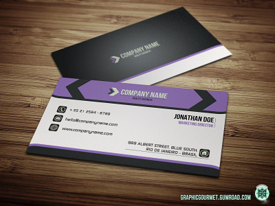 Professional Business Card v01 brand identity branding business card business card design business card template personal branding professional business card stationery