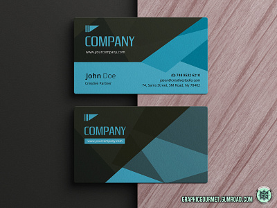 Modern Business Card v01 brand identity branding business card corporate identity personal branding stationery visual identity