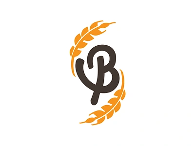 Barleymen 2 barley beer blog favicon letter b typography wheat