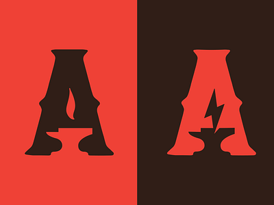 A is for Anvil (I is for I want an anvil) anvil letter a logo