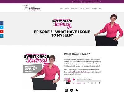 Podcast WordPress Website