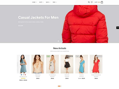 Online Mart Store WordPress Design design e commerce elementor elementor design website design website landing page wordpress wordpress design wordpress website