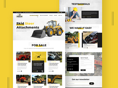 Cargo Trucking Wordpress Website Design