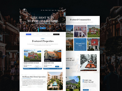 Featured Property Website Design design elementor elementor design property design real estate website design website landing page wordpress wordpress design wordpress website