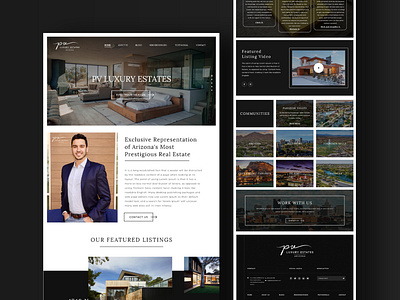 Professional Luxury Real Estate Website Design