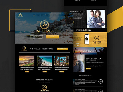 Modern (Travel Agency) Wordpress Website Design