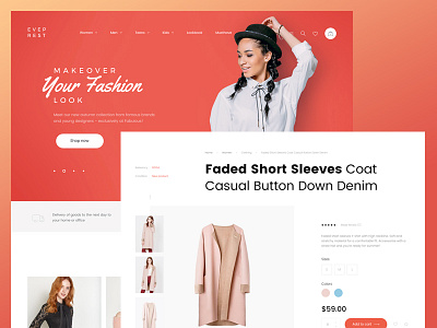 Eveprest New Version cloth design e commerce fashion presta shop template