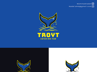 TROYT FISHING LOGO DESIGN