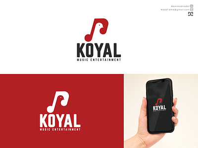 KOYAL MUSIC ENTERTAINMENT LOGO DESIGN branding design graphic design illustration logo typography vector