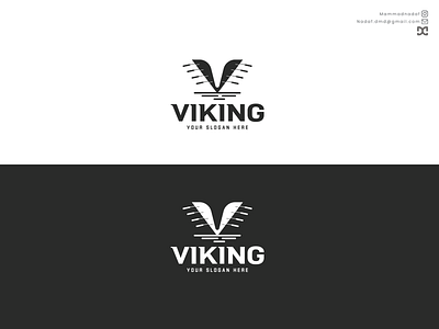 VIKING LOGO DESIGN branding design graphic design illustration logo typography vector