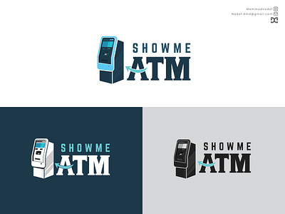 SHOWME ATM LOGO DESIGN branding design graphic design illustration logo typography vector
