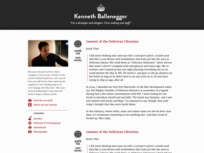 kswizz.com redesign blog ui web