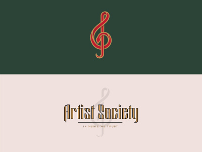 Artist Society artist logo music musician snake