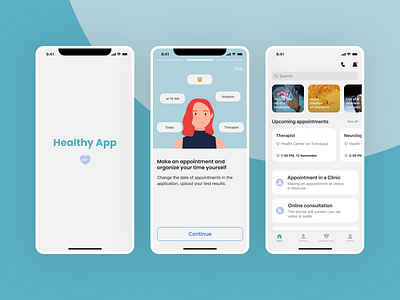Healthy App I iOS I Mobile App