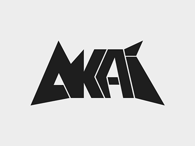 Akai Font desgin