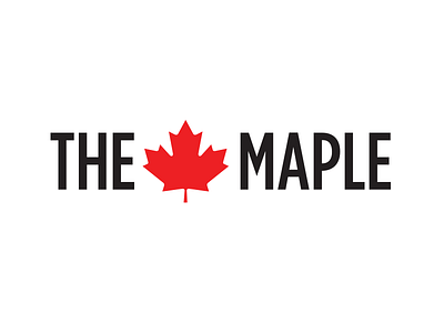 The Maple Logo branding canada logo zine