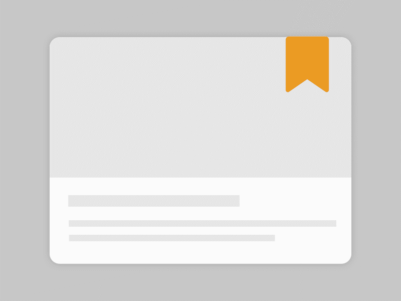 Bookmark microinteraction animation [Lottie File] animation bookmark card cards favorite feedback like lottie lottiefiles love microinteraction motion graphics on off onoff rating save star switch