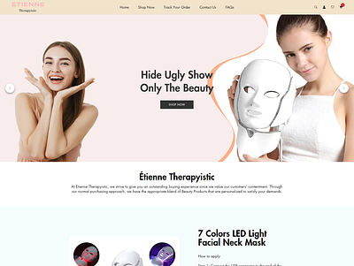 Shopify Store design ecommerce ecommerce website shopify ui web design