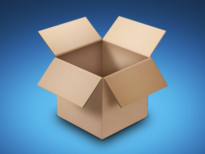 Cardboard Box box cardboard icon vector