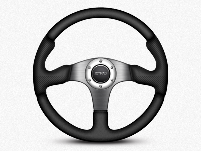 Steering Wheel app controller gaming iphone joypad leather racing steering wheel