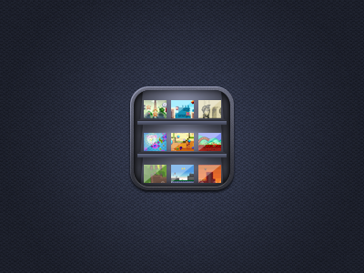 Icon for new Joypad project app games icon ipad iphone joypad shelf shelves