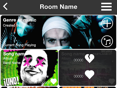 Jux Room music rating social