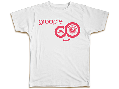 Groopie T-shirt branding design identity logo people t shirt wink