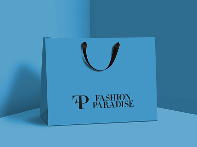 Shopping bag branding design graphic design logo