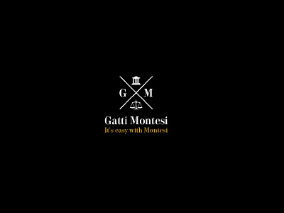 Gatti Montesi branding design graphic design illustration logo typography