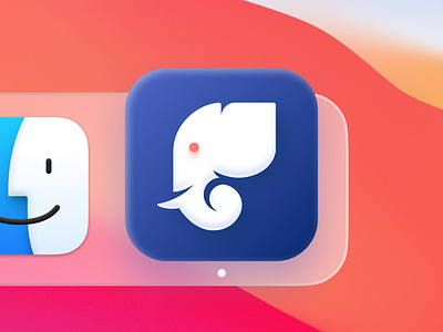 Neumorphic app icon