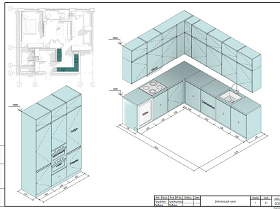 kitchen design int revit