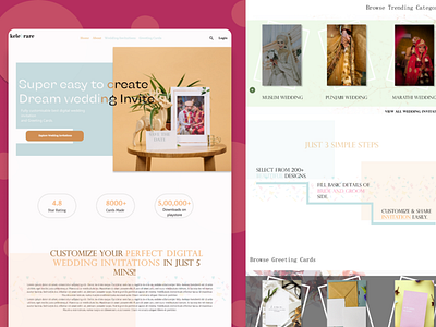 Kelebrare - Create Wedding invites