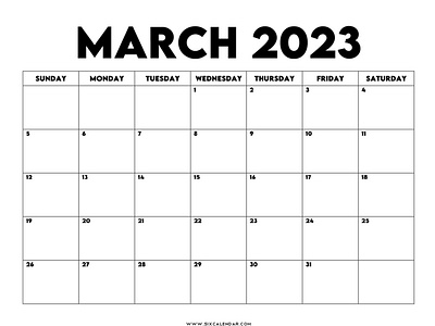 March 2023 Calendar with Holidays march 2023 calendar