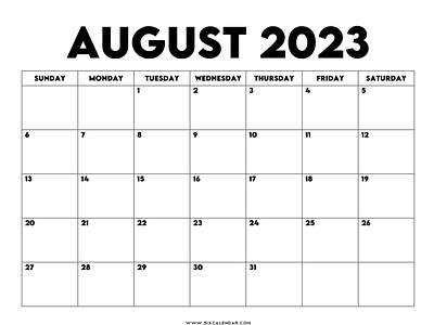 August 2023 Calendar with Holidays august 2023 calendar