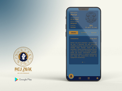 Zodiac App android app horoscope logo mobile ui zodiac