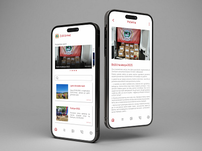 News App redesign - ZUS Grmec android app design ios mobile news phone ui ux