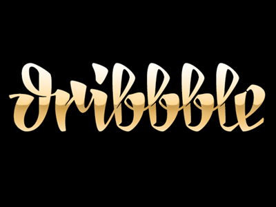 Calligraphy — Dribbble calligraphy dribbble logo redesign