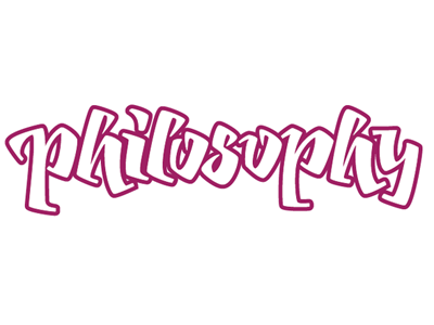 Calligraphy — Philosophy calligraphy outline pilot parallel pen 1.5mm vector