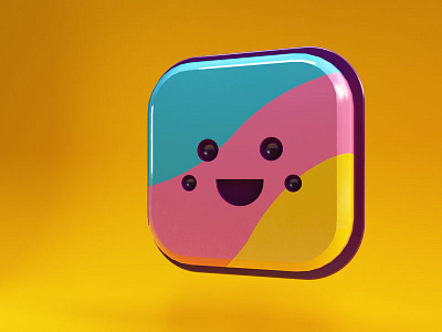 Mallow Perspective bright dude gif happy illustration render vray