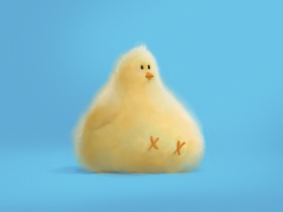 Fat chicken animals animation bird cartoon character characterdesign chicken cute fat illustration