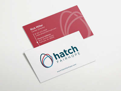 Hatch Fairhope branding business business card egg hatch illustration incubator logo
