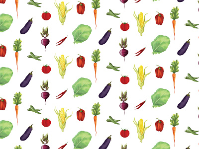 Illustrated Vegetables