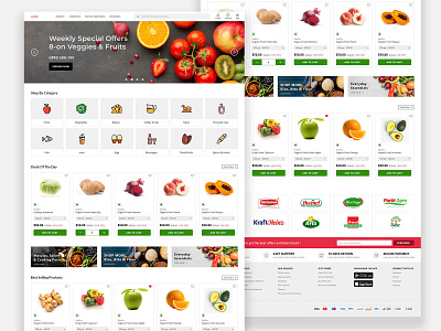 Grocery - Online Grocery Delivery design ui ux