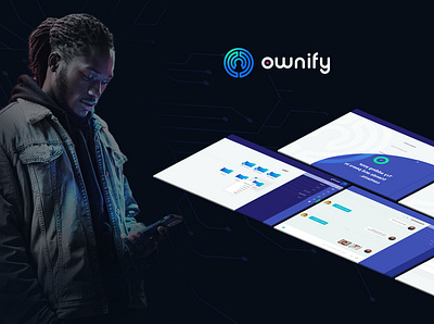 Ownify Web 3.0 platform brand identity brand naming branding design graphic design identity logo logotype startup tech technology ui