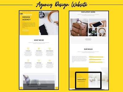 Agency Design Website | WordPress Website animation branding bussiness canva design design ecommerce website eccommerce website graphic design illustration logo ui woocoomerce website wordpress website