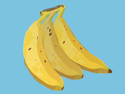 Banana banana illustration paint