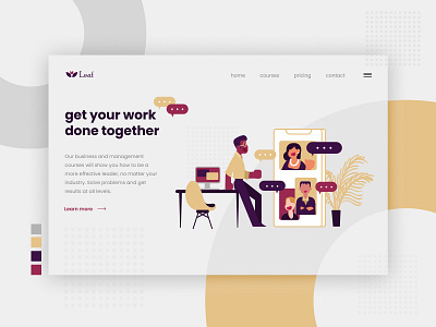 Landing page