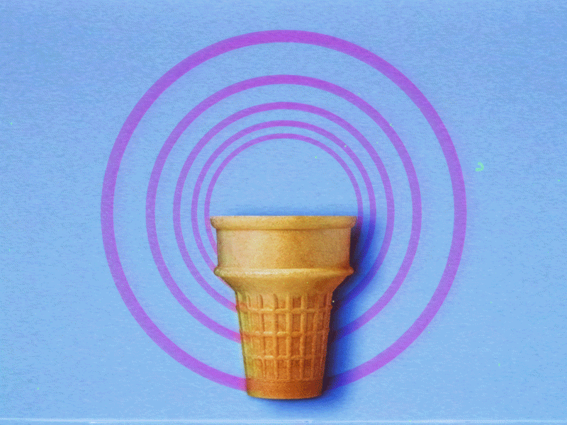 DISCO_CONE.gif animation gif loop motion retro vhs vintage