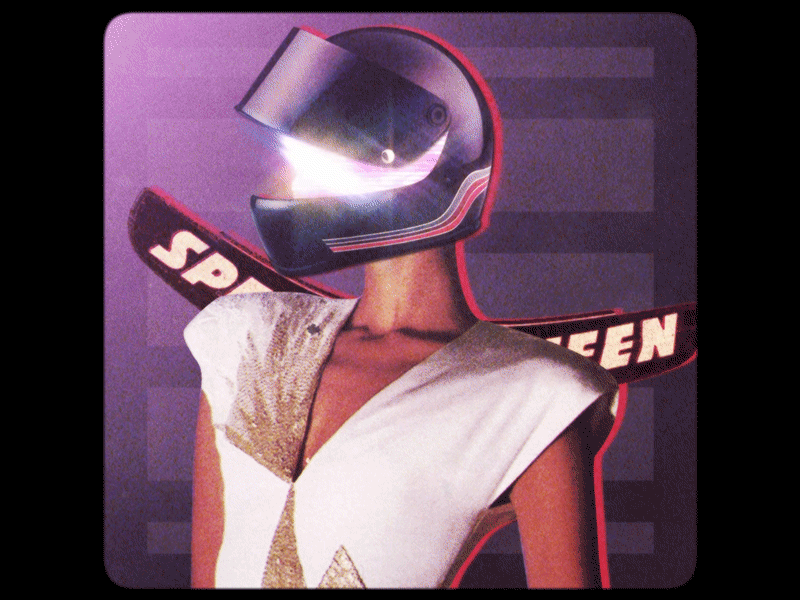 SPEED_QUEEN.gif abstract animation collage design gif grain graphic graphic design loop motion motion design motion graphics pop art retro science fiction scifi scratches surreal surrealism vintage